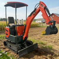 Mini-excavatrice SDLOT 1 tonne, 2 tonnes, 3 tonnes, moteur Yanmar, CE EURO5 EPA, livraison gratuite pour les projets d'aménagement paysager