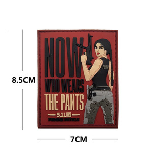 Écussons 3D personnalisés en PVC gaufré, étiquettes de marque, patchs tactiques souples en PVC personnalisés avec Velcro pour vêtements, chapeaux et sacs - Product Image 4