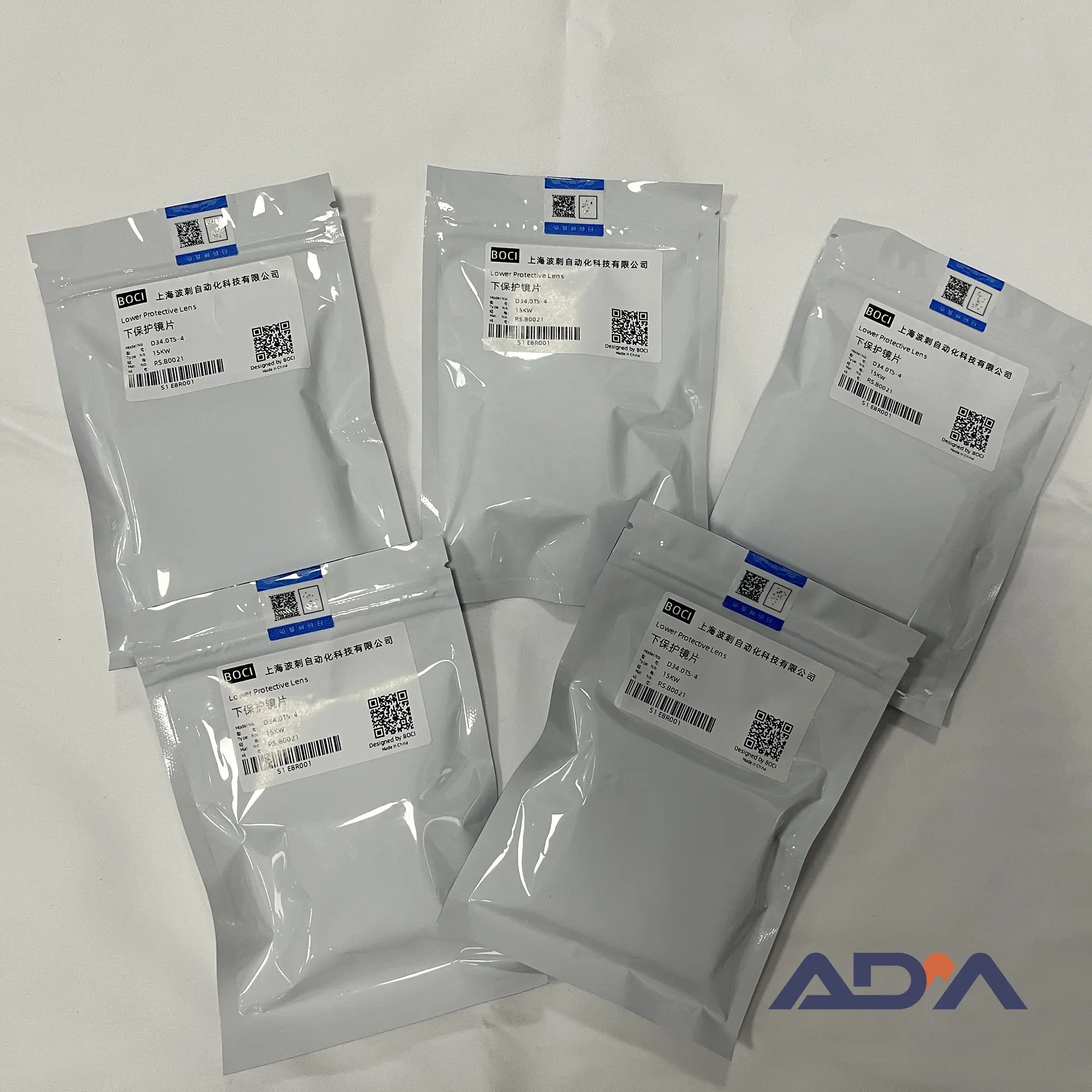 ADM Laser D34 BOCI Original Protection Fused Silica Bodor per 1064nm HSG Fiber Laser Parts lente della macchina da taglio