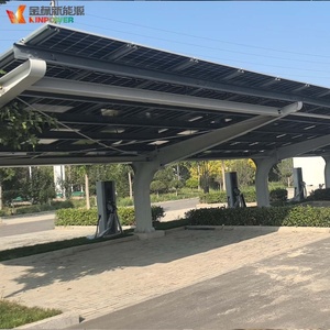 Kit complet de station de recharge pour abri de voiture avec panneaux solaires - Product Image 3
