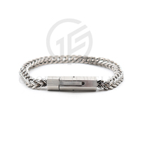 Bracelet pour hommes, chaîne en acier inoxydable, plaqué or 18k, vente en gros, collection 2020