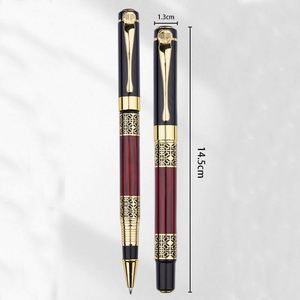 Juego de Bolígrafos de Lujo Estilo Retro con 2 Recargas, Bolígrafo Personalizado para Regalos Publicitarios Empresariales - Product Image 3