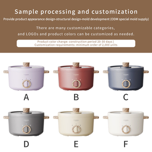 Đa Chức Năng Điện Nấu Ăn Lẩu Nồi Điện Nấu Ăn Nồi Bộ Không Dính Đồ Nấu Nướng - Product Image 4