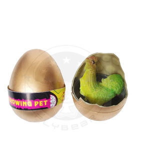 子供の教育玩具水で恐竜の卵を孵化コックおもちゃプラスチック成長ペットの卵科学教育フィギュアおもちゃ - Product Image 1