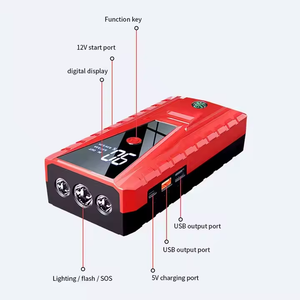 NCFKOS Outdoor Emergency Rescue <span class=keywords><strong>26000mAh</strong></span> High <span class=keywords><strong>Power</strong></span> Car Booster JumpStarter <span class=keywords><strong>Power</strong></span> <span class=keywords><strong>Bank</strong></span> 2000A Peak Current Small Portable - Product Image 2