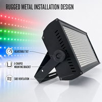 Projecteur stroboscopique matriciel RVB 80 segments 960 LED 220W 247CH DMX512 1-30Hz pour bars et festivals EDM