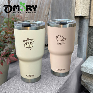 Vente en gros OMORY Hello Original 900ml Tasse isotherme à large ouverture à double paroi sous vide pour usage quotidien - Product Image 1