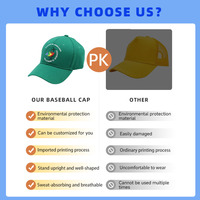 Gorras de béisbol personalizadas de moda: Calidad de lujo, opciones individualizadas, ofertas exclusivas de Alibaba