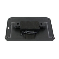 Eidada-Appui-tête MP5 TFT LCD 9 pouces 800x480, avec boutons tactiles, USB FM, pour divertissement sur siège arrière