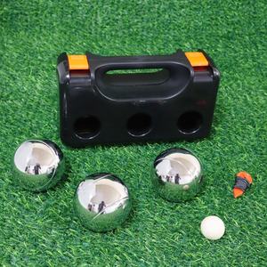 Ensemble <span class=keywords><strong>de</strong></span> boules <span class=keywords><strong>de</strong></span> <span class=keywords><strong>pétanque</strong></span> en acier Q159 résistant à la rouille ZQURE avec boîte noire pour les jeux <span class=keywords><strong>de</strong></span> <span class=keywords><strong>plage</strong></span> d'été - Product Image 4