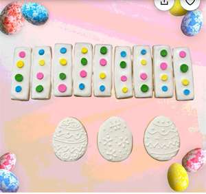 ชุดสีเพ้นท์คุกกี้ PYO แบบขายส่ง พร้อมแปรงเพ้นท์ สร้างสรรค์สีสันเองได้ สำหรับคริสต์มาส พาย และอีสเตอร์ - Product Image 6