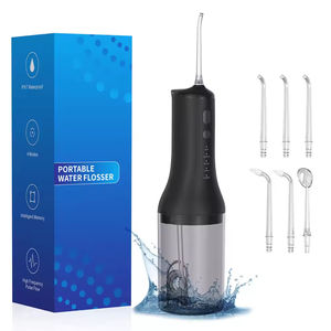 Irrigateur dentaire électrique portable professionnel 300 ml innovant, rechargeable par USB Type-C, nettoyeur buccal pour la maison, l'hôtel, le camping-car - Product Image 1