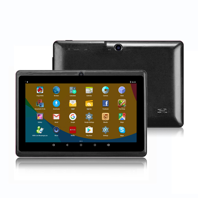 OEM Tablets Quad Core 512MB+4G 0.3MP+0.3MP Wifi Tablet Android10 System Educational Tablet 7 Inch 1024*600TN