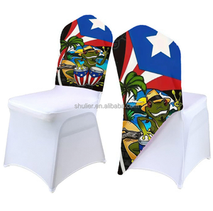 Fundas de Licra Personalizadas con el Logotipo de Puerto Rico para <span class=keywords><strong>Sillas</strong></span> Plegables, Diseño de los Tres Reyes Magos, para Eventos y Fiestas - Product Image 6