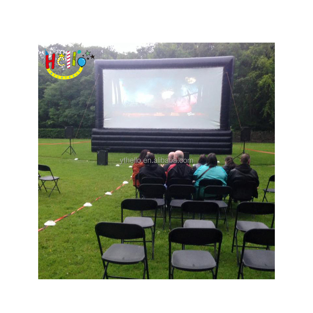 Drive in Theater Portable Equipment Small Inflatable Projector Screen Cinema /Outdoor Inflatable Movie Screen