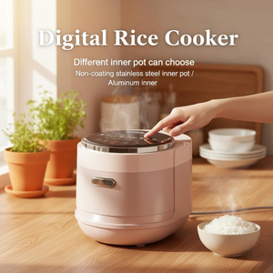 Hete Aanbieding Rijstkoker 1.5L 1.8L Digitale Multifunctionele Aangepaste Kleur OEM ODM Slimme Huishoudelijke Apparaten voor Keuken Gebruik - Product Image 1