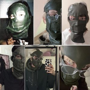 Máscara de Cuero Completa SINSEN Riddler, Disfraz de Halloween para Adultos, Accesorio Reutilizable para Fiestas - Product Image 4