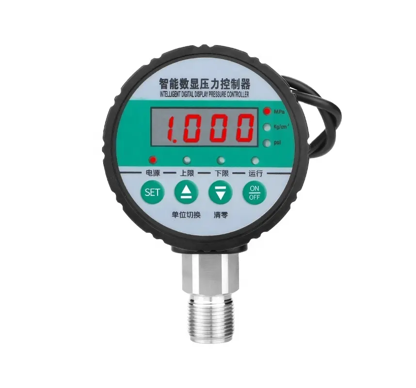 مقياس ضغط رقمي ضاغط هواء هيدروليكي مضخة مياه زيتية وحدة تحكم أوتوماتيكية