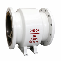 Válvula de Retención Manual de Flujo Axial para Gas, Conexión con Brida, OEM Disponible