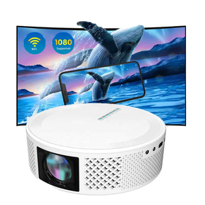 IHomemix 200 Inch Màn Hình 4K Video Giải Mã T269 Thông Minh Máy Chiếu Dual Band Wifi Android 9.0 Hifi Loa Chiếu - Product Image 1