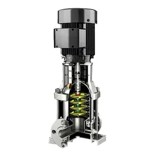 100-CDLF65-80 Multistage 3 Phase Water Pumps High Pressure Vertical Multicellular Pump