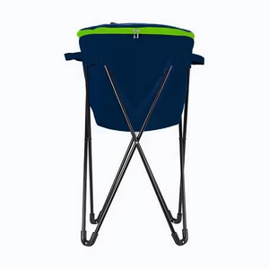 Sac isotherme portable personnalisé <span class=keywords><strong>pour</strong></span> camping-car, plage, loisirs en plein air, avec fermeture éclair métallique, seau à glace pliable <span class=keywords><strong>pour</strong></span> camping et pêche - Product Image 1