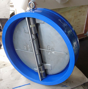 Válvula de Retención Hidráulica de Doble Disco de Contracorriente de Hierro Dúctil Tipo Flange DN50-600 - Product Image 5