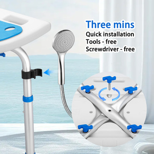 Chaise Pengxing sans perçage pour personnes âgées, femmes enceintes, équipement de sécurité pour la salle de bain, <span class=keywords><strong>tabouret</strong></span> de bain antidérapant pour la salle de <span class=keywords><strong>douche</strong></span> - Product Image 3