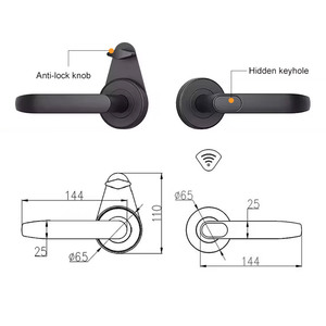Roestvrij Materiaal Smart <span class=keywords><strong>Digital</strong></span> Nieuw Aangekomen Rfid Smart Hotel Deursloten Met Slimme Toegangskaarten - Product Image 3