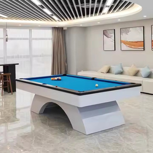 Table de <span class=keywords><strong>billard</strong></span> américaine moderne à base arquée de 9 pieds (290*160 cm) pour usage commercial, maison et club - Product Image 2