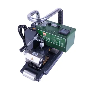 Máquina de soldadura de mano, adecuado para máquina de soldadura de 1,0-3,0mm de espesor, material de película HDPE, cinta de aire caliente, tipos de máquinas de soldadura