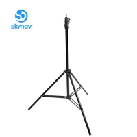 Trépied de 2,1 m pas cher avec rotule rotative à vis 1/4 pour boîte à lumière, flash, réflecteur, anneau lumineux pour téléphone, vlog et diffusion