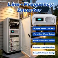 Inversor Solar de Onda Sinusoidal Pura de 5KW DC48V, Tipo de Frecuencia de Línea con Variador de Frecuencia (VFD) para Uso en Supermercados y Oficinas, Directo de Fábrica
