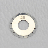 JINGWEI OEM/ODM lame rotative J381 couteau rotatif oscillant couteau en carbure de tungstène coupe caoutchouc papier industriel lame de refendage