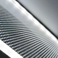 Promotion ventes bonne qualité prix bon marché affichage en plastique acrylique panneau de guidage de lumière feuille de diffuseur pour éclairage LED