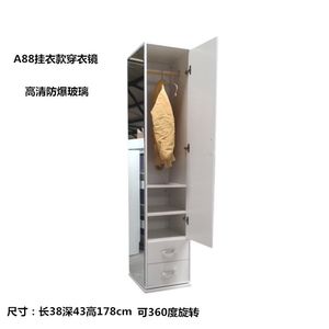 ตู้เสื้อผ้าแบบพกพาขนาดเล็กสำหรับห้องนั่งเล่น ตู้เก็บของแบบลูกบาศก์ - Product Image 4