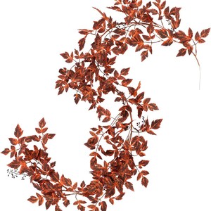 Listening To The Spring Simulated Maple Vines Autumn Color Artificial <b>Leaves</b> <b>Wall</b> Hanging Home <b>Decor</b> - Product Image 5