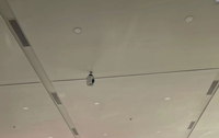 Canon à eau robotisé rotatif à 360 degrés pour la lutte contre les incendies, en alliage d'aluminium, pour la protection incendie des aéroports