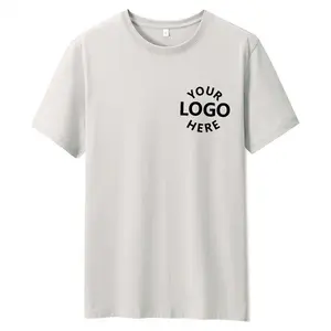 Camiseta informal Unisex con gráfico personalizado de talla grande, Camiseta de algodón de manga corta lisa de gran tamaño