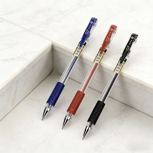 Bolígrafos de Gel con Punta de 0.5mm |   <span class=keywords><strong>3</strong></span> colores, tinta de gran capacidad, recambios reemplazables, agarre antideslizante para escritura diaria <span class=keywords><strong>en</strong></span> la oficina y la escuela - Product Image 4