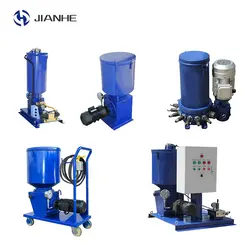 Bomba lubrificante elétrica poderosa do ferro fundido Estrutura móvel do pistão do dispositivo do óleo seco multiponto - Product Image 6