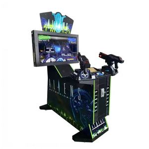 Máquina de Juego Arcade Simulador de Tiro con Pistola Ultra Firepower 3 en 1 con Pantalla LCD de 42 Pulgadas, Funciona con Monedas, 110V/220V, 1-2 Jugadores - Product Image 1