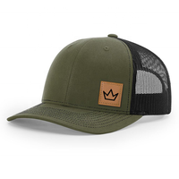 Casquette Trucker 6 Panneaux Personnalisée Haute Qualité avec Dos en Maille et Logo Patch en Cuir Vintage – Vente en Gros de Casquettes de Baseball Gorras