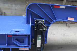 Semirremolque de perfil bajo de 50 toneladas con tres ejes para remolcar excavadoras, contenedores de 20' y 40' - Product Image 4