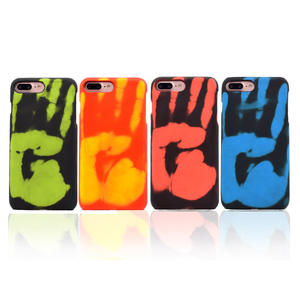 Coque de téléphone à changement de couleur sensible à la chaleur en gros pour iPhone 16 Couverture rigide de style créatif pour iPhone 15 14 <span class=keywords><strong>13</strong></span> 12 11 Pro Max - Product Image 4