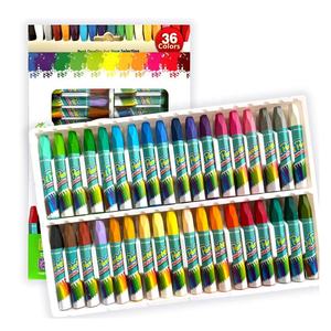 36 colori assortiti pastello a olio Non tossico olio pastello di alta qualità per attività Indoor per bambini, pittura di artisti - Product Image 1
