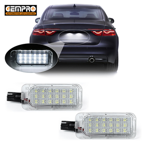 2 pièces Feux de plaque d'immatriculation LED automatiques sans erreur pour <span class=keywords><strong>Ford</strong></span> C-<span class=keywords><strong>MAX</strong></span> Kuga Mondeo Ranger <span class=keywords><strong>S</strong></span>-<span class=keywords><strong>MAX</strong></span> Jaguar XF - Product Image 1
