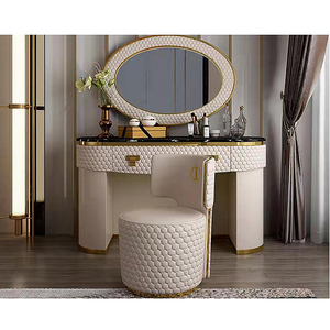 Set Camera da <span class=keywords><strong>Letto</strong></span> <span class=keywords><strong>Matrimoniale</strong></span> di Lusso Foshan all'Ingrosso, Completo con Contenitore, Struttura in Legno, Mobili Moderni per la Casa - Product Image 3