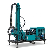 Machine de forage de puits d'eau, plateforme hydraulique haute efficacité de 300 m pour projet d'exploration des eaux souterraines, certifiée CE