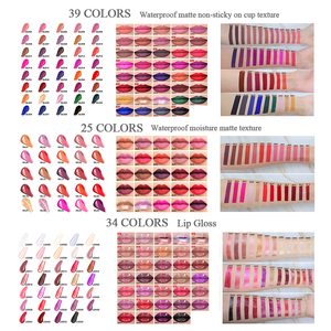 Nhà cung cấp bao bì son bóng mỹ phẩm bán chạy, son môi lỏng thời trang, số lượng lớn, tùy chỉnh logo, bộ son bóng lì - Product Image 6